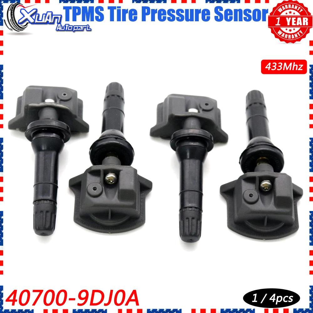 XUAN TPMS Ÿ̾ з   ý, ֻ  ƽø н δ 2019 2020 407009DJ0A, 433Mhz